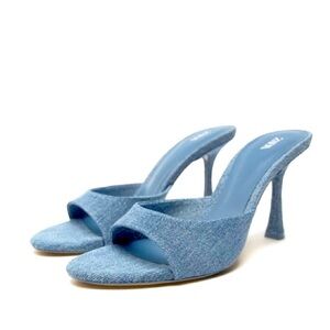 Zara Denim Mule Ladies size 9